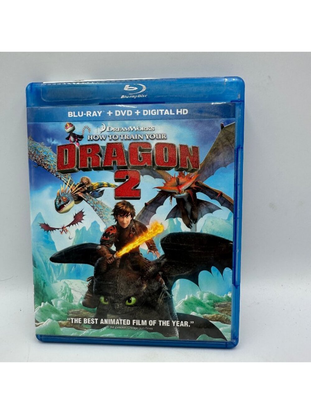 How To Train Your Dragon 2 BluRay DVD HD PG DreamWorks Animation Family Film